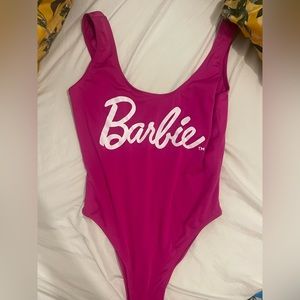 Brand new Barbie swimsuit/bodysuit! Size medium